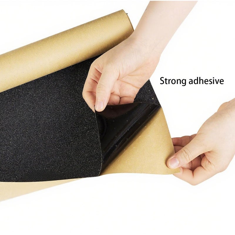 YIYIMIMO 2 Pcs Professonal Skateboard Grip Tape 33" x 9" Size with No Air Bubble Function for Both Beginners and Experienced Skaters - Image 3
